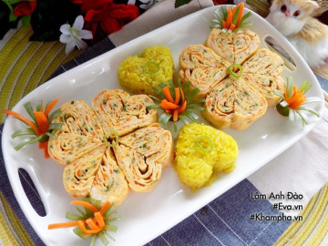 Vài phút là xong trứng cuộn chiên thơm ngon, bổ dưỡng bé kén ăn cũng thích mê