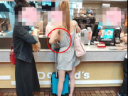 Tin tức - Diện đồ buông lơi xẻ bạo nhưng không áo ngực, cô gái lồ lộ vòng một gây "nóng mắt"