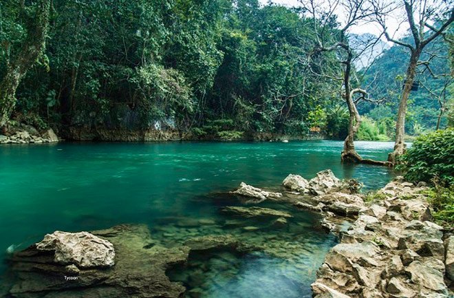ve dep hung vi cua non nuoc cao bang nhin tu tren cao - 6
