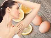 Làm đẹp - Vừa khử sạch mùi hôi lại triệt sạch lông vùng nách với công thức chỉ từ quả trứng 2000 đồng