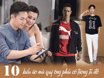 Sắm cho chồng 10 mẫu áo này, vợ “nở mày nở mặt” vì được khen khéo chọn