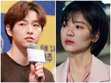 Sau gần 1 tháng tuyên bố, cuối cùng Song Hye Kyo có thể gọi Song Joong Ki là chồng cũ