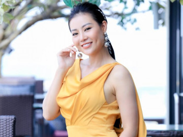 Diễn viên Thanh Hương đẹp quyến rũ sau khi trở thành Quán quân "Trời sinh một cặp"