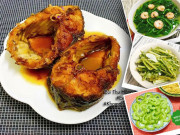 Thực đơn hàng ngày - Vợ nấu bữa chiều ngon, chồng con xung phong tự xới cơm để ăn thật nhiều