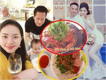 3 cô vợ showbiz Việt sướng như tiên, có phước lấy được chồng đảm như siêu đầu bếp