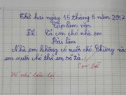 Tin tức - 5 bài văn miêu tả ngây ngô, cô giáo tiểu học cạn lời: HS thế này thì bá đạo rồi!