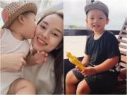 Làm mẹ - Ly Kute khoe ảnh con trai đi chơi, dân mạng thốt lên "càng nhìn càng thấy giống người ấy"