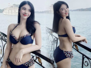 Thời trang - Khoe ảnh cảnh đẹp thiên nhiên nhưng ai cũng tập trung vào vòng 1 gợi cảm của Thanh Bi