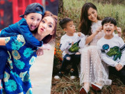 Làm mẹ - Mang tiếng cười cho khán giả nhưng về nhà Thu Trang, Lâm Vỹ Dạ đối xử cực khác với con