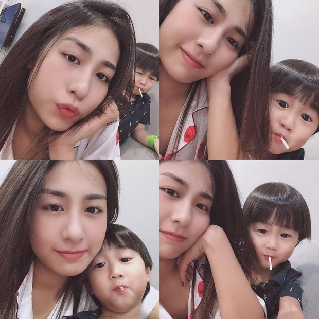 trai qua sinh no ma da van dep mon mon, cac me bim hot nhat vbiz co bi quyet gi? - 17