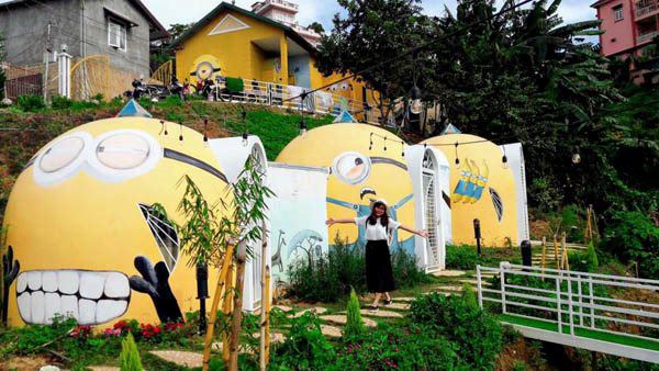 xuat hien khu homestay minion khong lo tai da lat khien gioi tre nhiet tinh toi check-in - 9