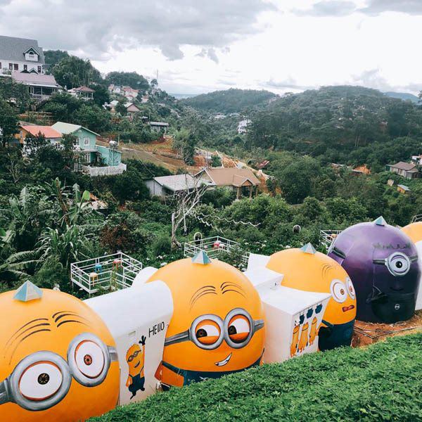 xuat hien khu homestay minion khong lo tai da lat khien gioi tre nhiet tinh toi check-in - 7
