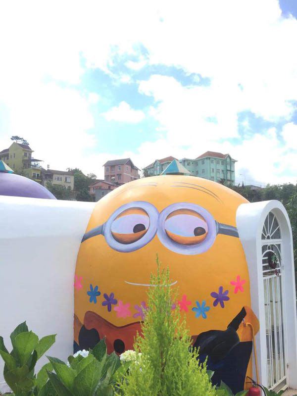 xuat hien khu homestay minion khong lo tai da lat khien gioi tre nhiet tinh toi check-in - 6