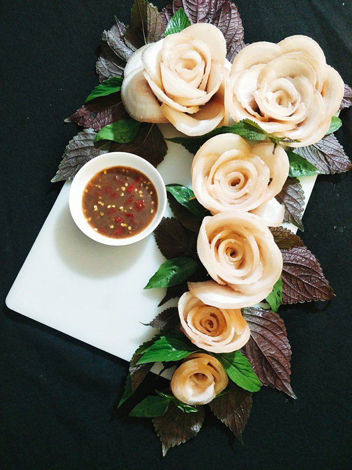 Mẹ đảm Sài Gòn xếp thịt ba chỉ luộc đẹp như vườn hoa, hàng nghìn chị em xin cách làm - 6
