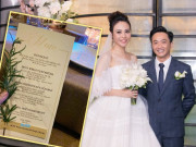 Bếp Eva - Cường Đô La gây sốt bởi đám cưới hoành tráng nhưng thực đơn tiệc cưới còn bất ngờ hơn