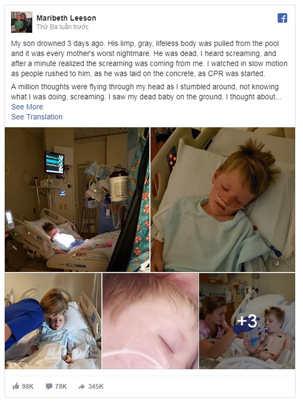 amp;#34;Con tôi suýt chết 3 ngày trước” lời cảnh tỉnh của mẹ về dấu hiệu đuối nước ai cũng nhầm - 1