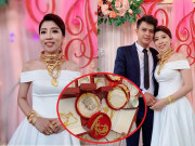 Tin tức - Đám cưới 100 cây vàng: Cô dâu miền Tây đeo vàng trĩu cổ, còn nhận 1 ký vàng miếng