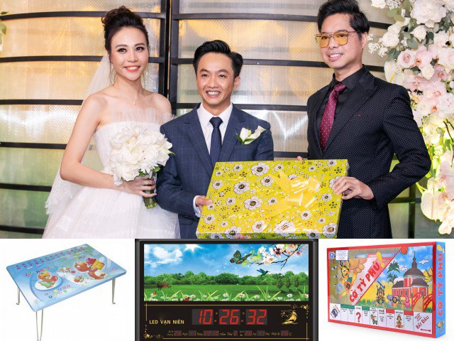 Sự thật về món quà bí ẩn Ngọc Sơn tặng Cường Đô La và Đàm Thu Trang trong đám cưới