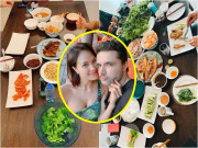 Bếp Eva - Chồng Tây sợ mùi nước mắm, nữ MC sexy chiều "anh yêu" bằng những bữa cơm đầy màu sắc