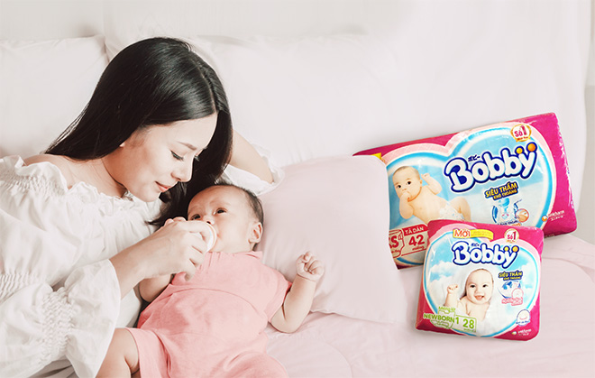 Kết hợp “lót sáng dán tối”: Bobby giúp mẹ dùng tã cho bé sơ sinh hiệu quả và tiết kiệm - 4