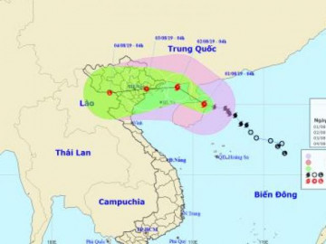 Bão số 3 đổ bộ vào khu vực Quảng Ninh - Hải Phòng, Bắc Bộ mưa lớn