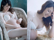 Bà bầu - "Hot girl bán gà" 3 năm trước giờ bầu sang chảnh, bố đứa trẻ khiến đàn ông ghen tị