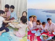 Làm mẹ - Lý Hải hết "bình dân"?: Sinh nhật con trai 3 tuổi ở Mỹ, con gái 6 tuổi ở Hy Lạp