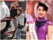 Giải trí - 45 tuổi có bầu con thứ 3, Á hậu này vô tư đi giày cao gót, cần 2 người dìu