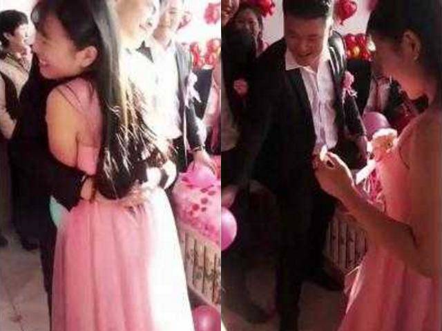 chu re dung truoc phu dau: nguoi liec mat dua tinh, ke om hon ngau nghien truoc mat co dau - 9