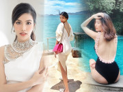 Thời trang - Lan Khuê bầu 6 tháng vẫn ăn mặc sành điệu, chẳng kém gì thời son rỗi