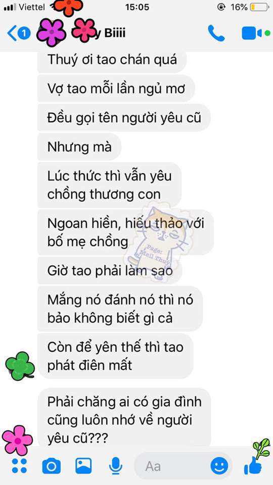 chong than vo ngu mo goi ten nguoi yeu cu, nghe chi em khuyen ma thay xau ho thay - 1