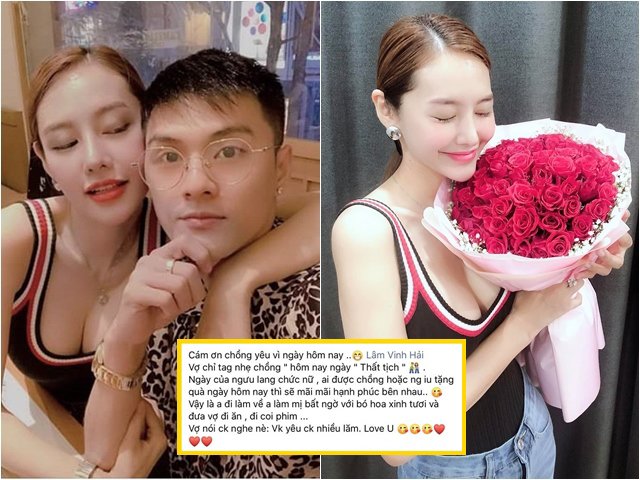 Sao Việt 24h: Lâm Vinh Hải, Linh Chi gây ghen tị khi làm điều này cho nhau ngày Thất tịch