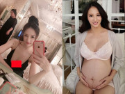 Bà bầu - Showgirl siêu vòng 1 bầu 9 tháng tăng 22kg, câm nín nhìn chồng tấn công tình dục phụ nữ khác