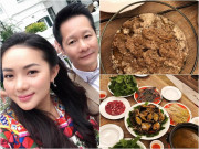 Bếp Eva - Phan Như Thảo lần đầu đòi chồng đại gia tự làm lẩu cua và cái kết "dễ sợ"