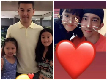 6 năm làm dượng, cuối cùng tài tử này cũng được con riêng của vợ gọi tiếng cha xúc động