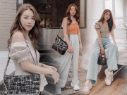 Thời trang - Chỉ với mấy set đồ đơn giản mà hot mom này có thể dễ dàng khoe dáng nuột sau sinh