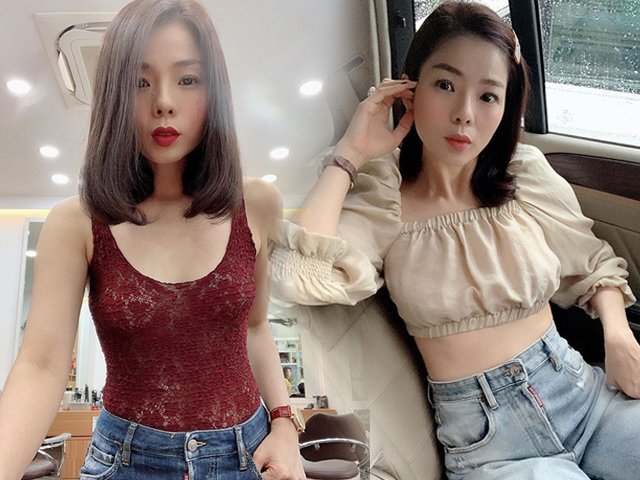 Lệ Quyên U40 vẫn tự tin diện croptop, áo hai dây đẹp mê ly chẳng khác gì gái 20
