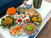 Bếp Eva - Chị em chia sẻ mâm cỗ cúng Rằm tháng 7 nhiều màu sắc ngập tràn mạng xã hội