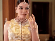 Làm đẹp - Người ta có "hoa cài mái tóc" còn Lý Nhã Kỳ chịu chơi khi thay hoa bằng... kim cương
