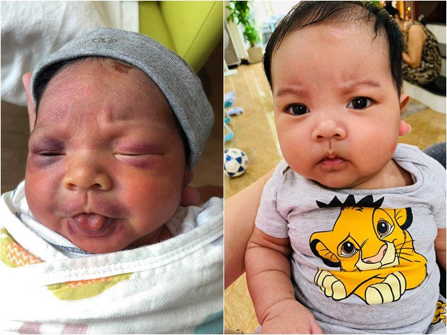 Hải Băng khoe hình chưa bao giờ công bố của con, tất cả mọi người đều không thể tin nổi