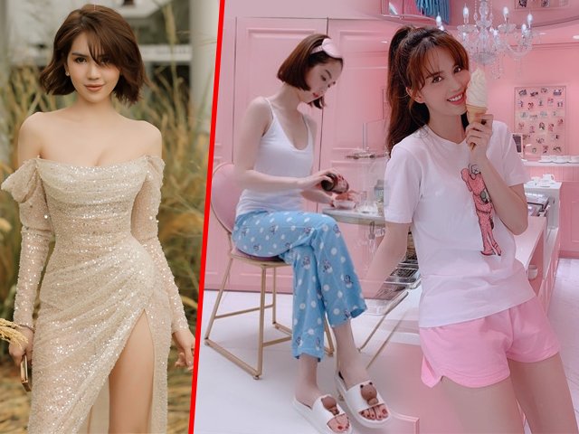 Còn có một Ngọc Trinh phiên bản ở nhà ngoan hiền nết na ít ai biết