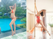 Bà bầu - Phương Mai bầu bụng to vẫn chẳng ngại khoe thân gợi cảm, hóa ra là nhờ bí quyết này!