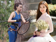 Thời trang - Mặc "lùm xùm" bị chê trong chương trình thực tế, Đỗ Mỹ Linh xuất hiện nền nã cùng áo dài