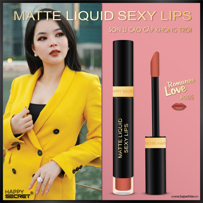 Lưu giữ cung bậc cảm xúc tình yêu với son lì không trôi Matte Liquid Sexy Lips - 4