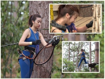 Sau lần ngồi chỉ đạo gây tranh cãi khán giả, Đỗ Mỹ Linh vừa làm nhiệm vụ vừa khóc