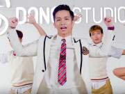 Nhạc - Đỗ Hoàng Dương điêu luyện không kém vũ công trong clip dạy vũ đạo của "Úm ba la"