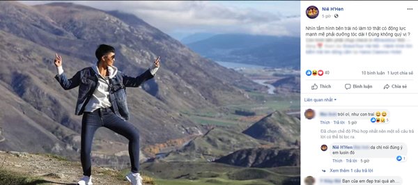 Tóc bị rụng mà Hamp;#39;Hen Niê cũng vui vẻ chụp hình được, lý do vì đâu? - 8