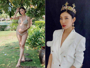 Bầu 7 tháng càng được khen nhuận sắc, Yumi Dương chia sẻ bí quyết khiến chị em gật gù