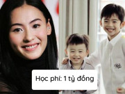 Giải trí - Chi phí học của con sao: Cao ngất ngưởng, người bình thường chẳng dám mơ