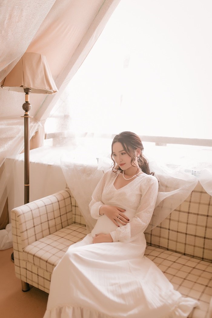 Mẹ bầu Sài Gòn than số khổ amp;#34;có bầu mà không có bụngamp;#34;, thai 8 tháng chỉ tăng 3,5kg - 2